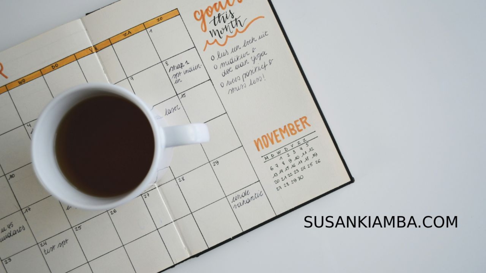 Get Your Goals into Your Calendar